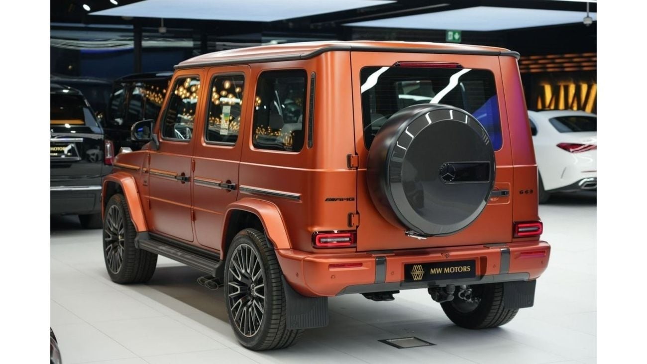 Mercedes-Benz G 63 AMG Mercedes-Benz G63 | 2025 GCC 0km | Agency Warranty | AMG | 22 Inch Rims | Double Night Package