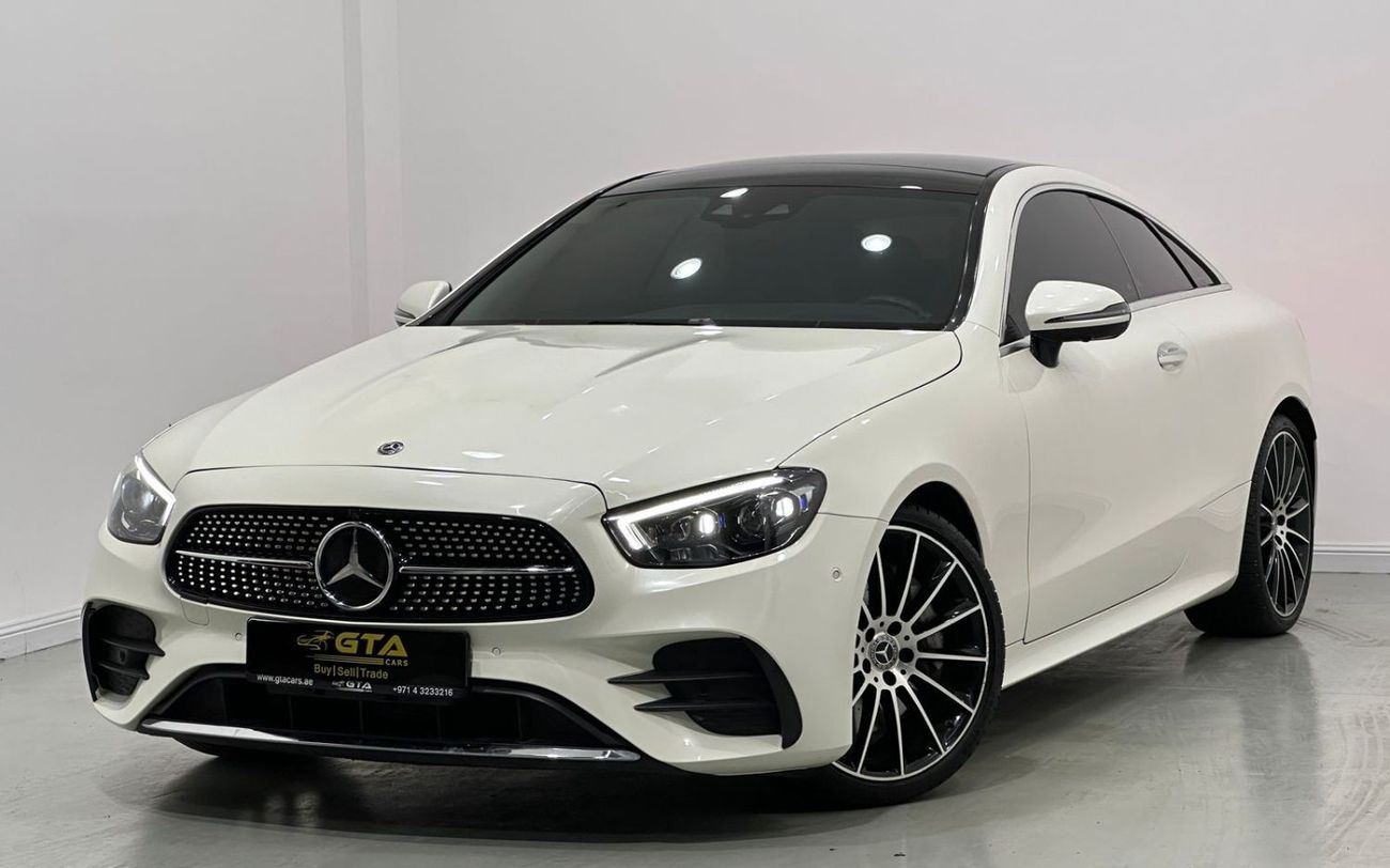 Mercedes Benz E300 2019 Mercedes Benz E300 AMG Coupe, Warranty, Full Mercedes Service History, Full Options, GCC