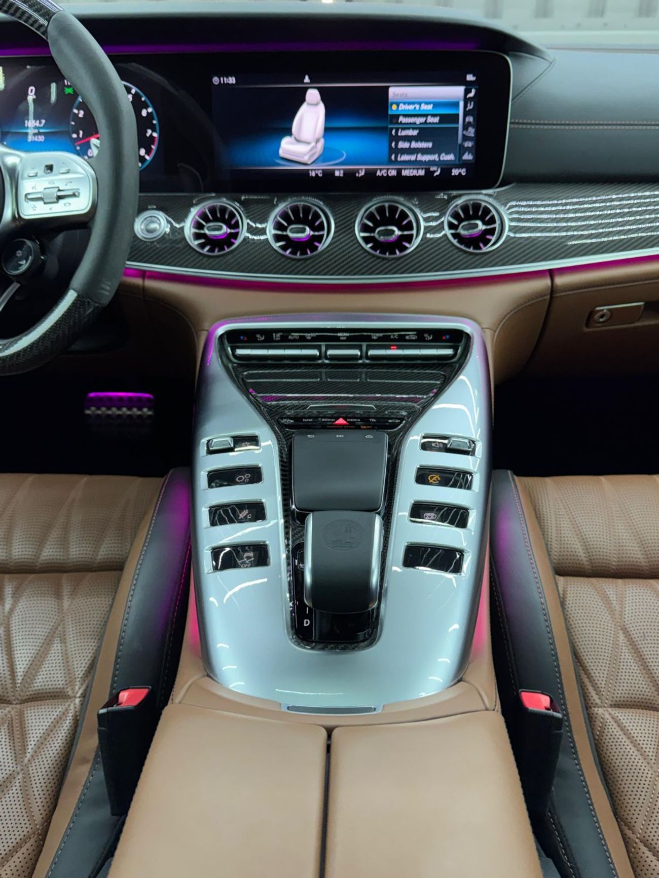 Mercedes-Benz GT 63 S AMG 4MATIC+ 2019 Mercedes Benz GT63s, Warranty, Carbon Fiber Package, Very Low Kms, 630HP