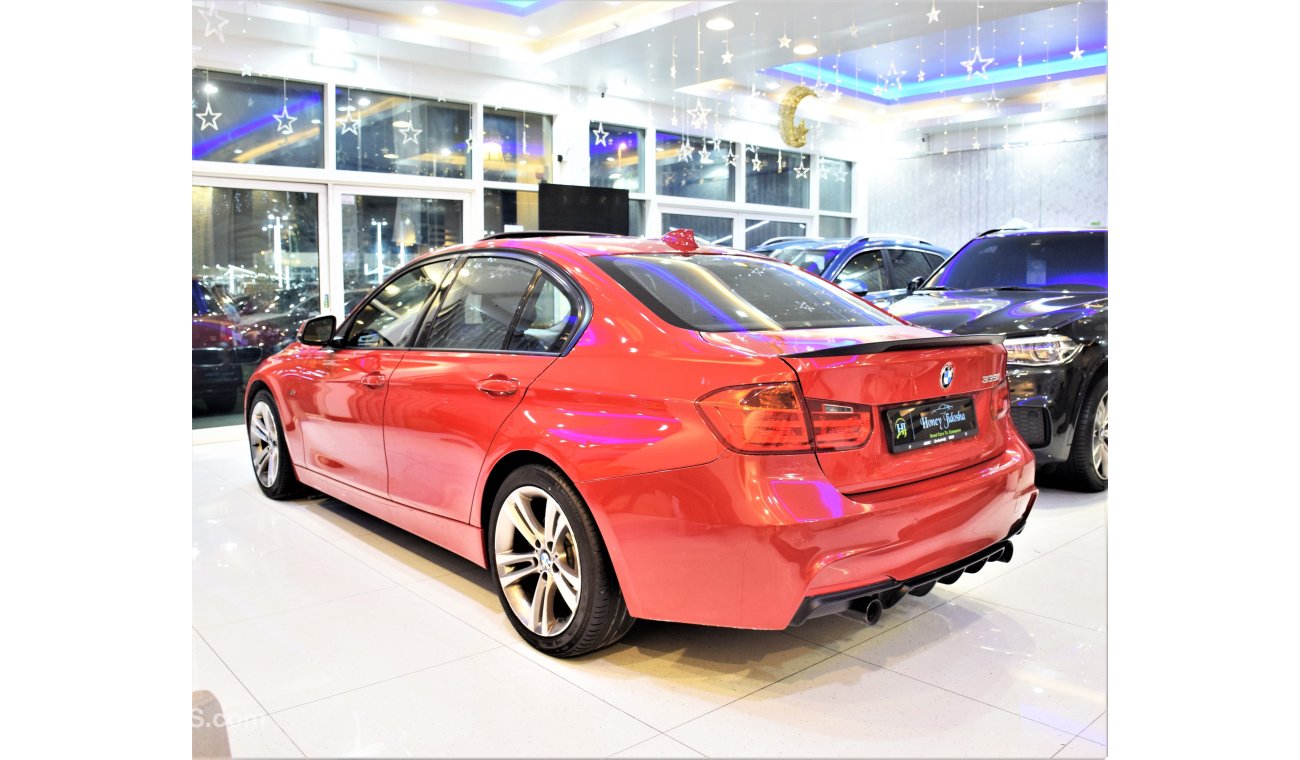 BMW 335i 2014 Model!! in Red Color! GCC Specs