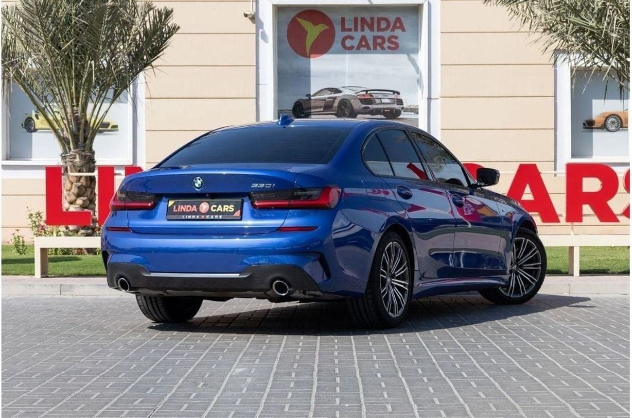 BMW 330i M Sport 2.0L (255 HP) BMW 330i M-Sport 2020 GCC under Agency Warranty and Service Contract with Flex