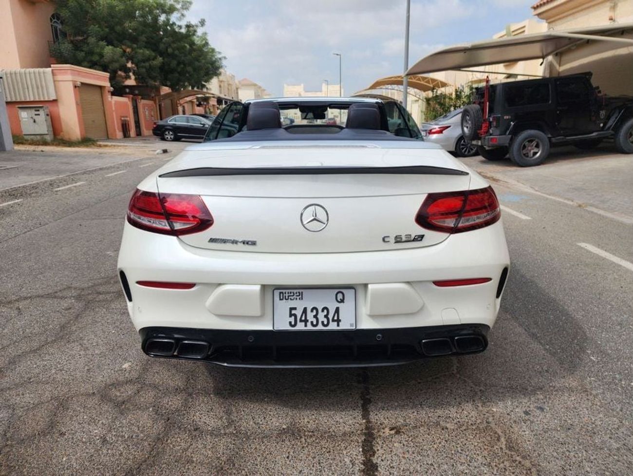 مرسيدس بنز C 63 كوبيه C63s AMG Cabriolet Carbon Fiper
