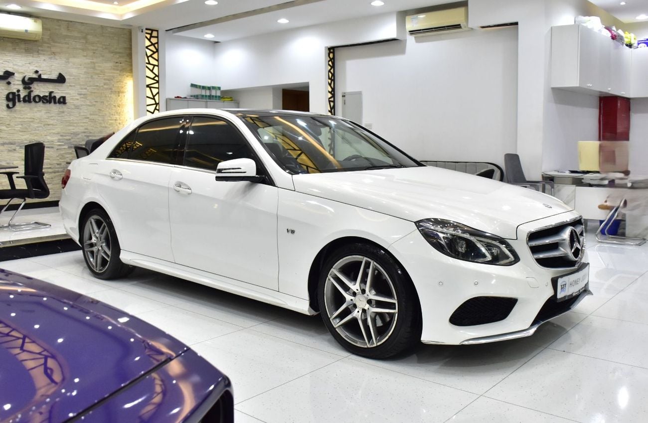 Mercedes Benz E300 AVANTGARDE SPORT EXCELLENT DEAL for our Mercedes Benz E300 ( 2014 Model ) in White Color GCC Specs