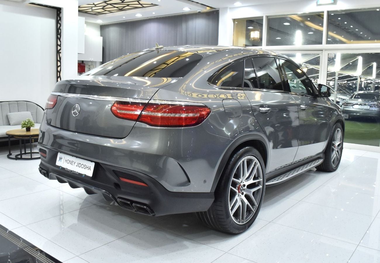 Mercedes Benz GLE 63 AMG S EXCELLENT DEAL for our Mercedes Benz GLE63 ( 2019 Model ) in Grey Color European Specs