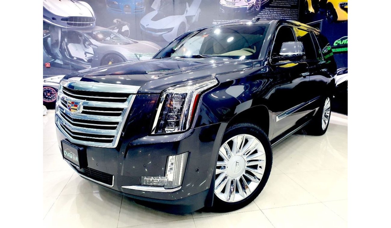 Cadillac Escalade PLATINUM - 2018 - GCC - UNDER WARRANT- ( 3,700 AED PER MONTH ) Y -