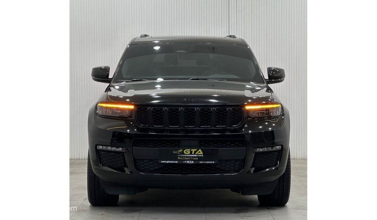 Jeep Grand Cherokee L Limited 2022 Jeep Grand Cherokee L, 2027 Jeep Warranty, Jeep Service Pack, Full Options, GCC