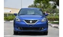 Suzuki Baleno 2018 - GCC SPECS - 7 YEARS WARRANTY - 0 DOWNPAYMENT BANKLOAN