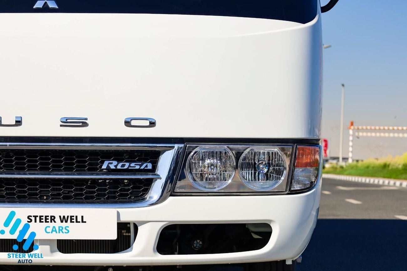 Mitsubishi Rosa  2026 GCC Specs | 26 Seats | ABS | Full Comfort | DSL Manual | Brand New