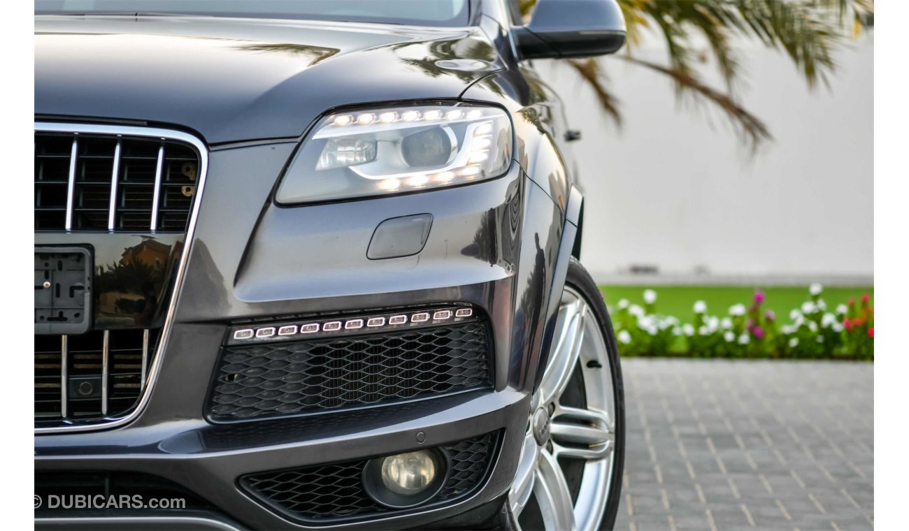 Audi Q7 Supercharged - 2Y Warranty! - GCC - AED 1,449 PER MONTH - 0% DOWNPAYMENT