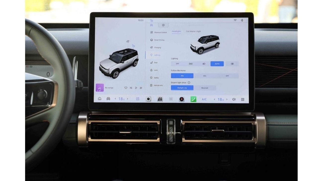 شيري iCar 03 2024 ICAR EQ3 V2 طويلة المدى - أخضر داخل أخضر | تصدير فقط