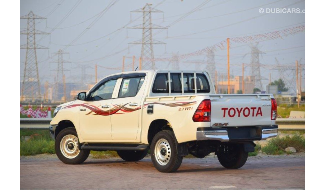 Toyota Hilux Double Cabin 2.7L Petrol Manual Transmission with Power Options 4x4