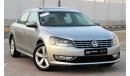 Volkswagen Passat Volkswagen Passat 2015 GCC in excellent condition without accidents, very clean from inside and outs