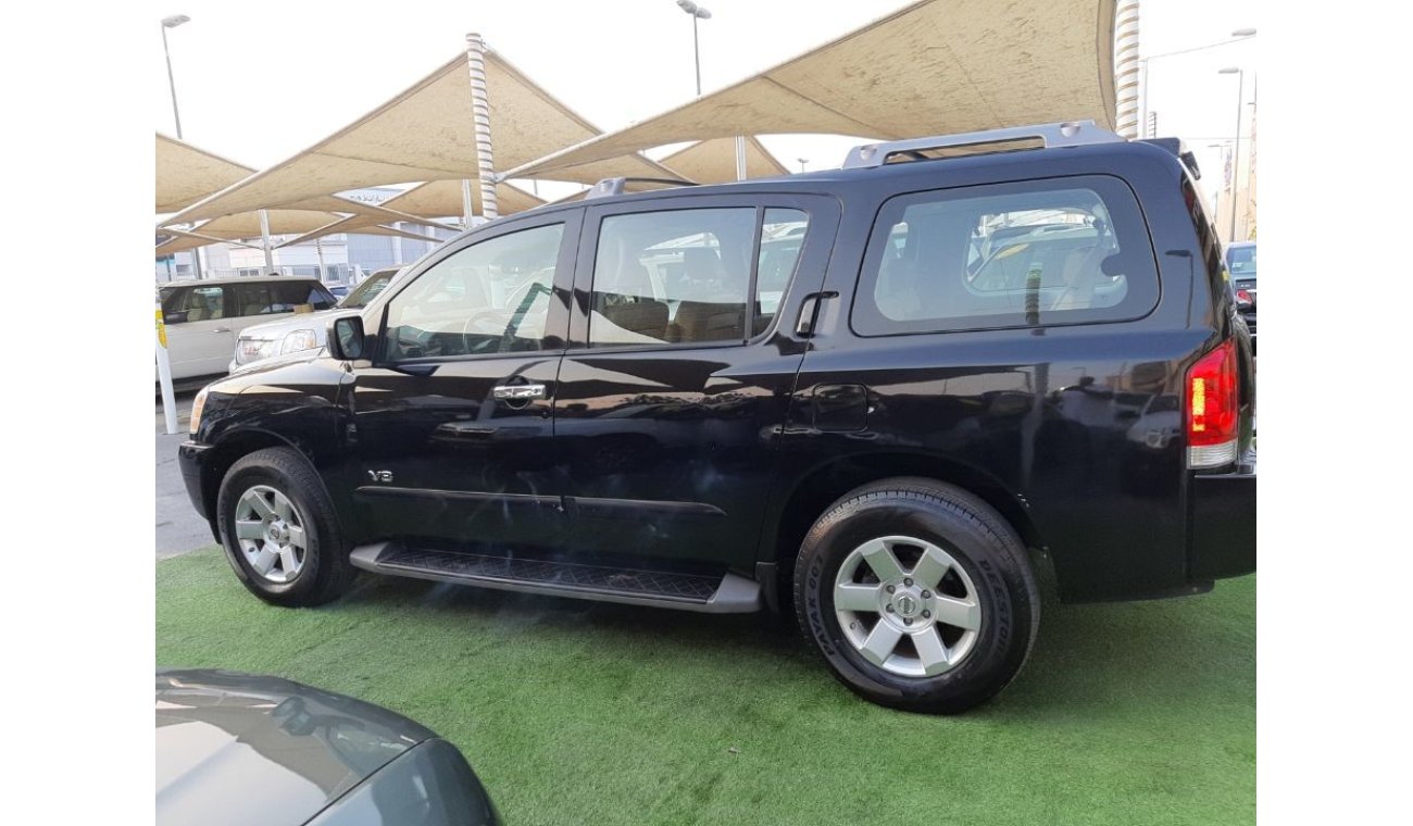 Nissan Armada 2007 Black color 1 in excellent condition