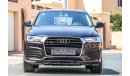 Audi Q3 35TFSI 2016 GCC under Warranty with Zero downpayment