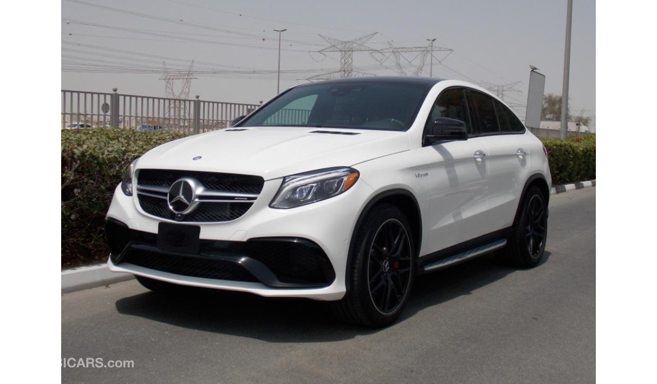 Mercedes-Benz GLE 63 AMG S 2016  # Coupe # Panoramic # Carbon Fiber # 360 # Premium Package # GCC Navigation  " White Friday"