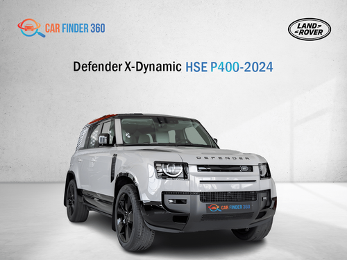 لاند روفر ديفندر Land Rover Defender X-Dynamic HSE P400 - Nardo grey  - White Interior -  2026 - GCC(Export Only)