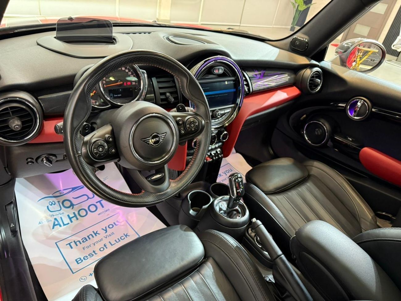 ميني كوبر إس LOVELY MINI COOPER S JCW || GCC || TOP OF THE RANGE || PANORAMIC || ACCIDENTS FREE || LOW MILEAGE