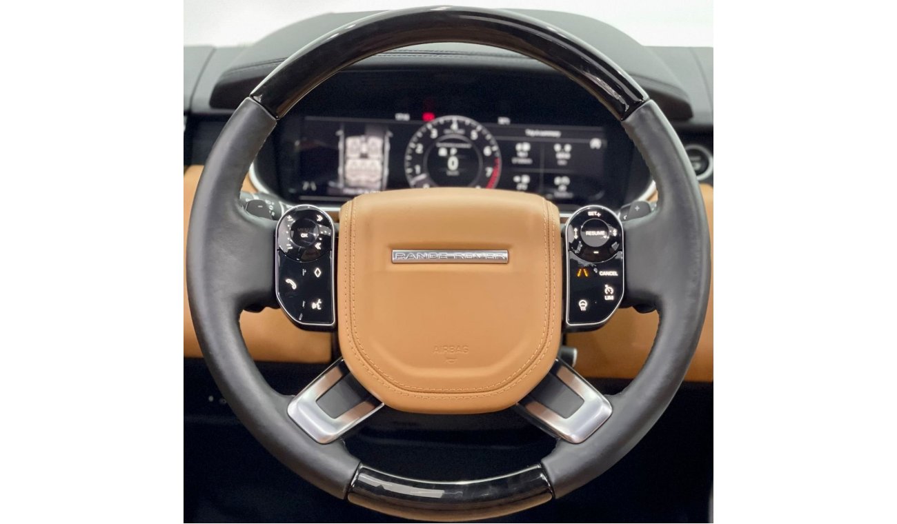 Land Rover Range Rover 2018 Range Rover Vogue SE Super Charged V8, Agency Warranty, GCC