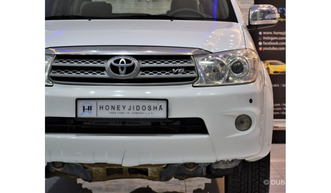 تويوتا فورتونر EXCELLENT DEAL for our Toyota Fortuner SR5 V6 ( 2010 Model! ) in White Color! GCC Specs