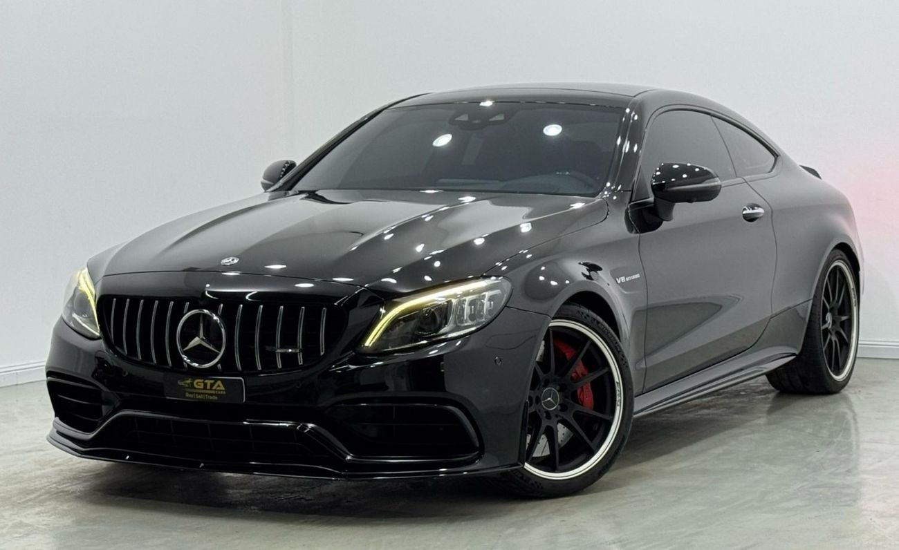 Mercedes-Benz C 63S AMG 2020 Mercedes Benz C63s AMG, Warranty, Full Mercedes Service History, Carbon Fiber Package, GCC