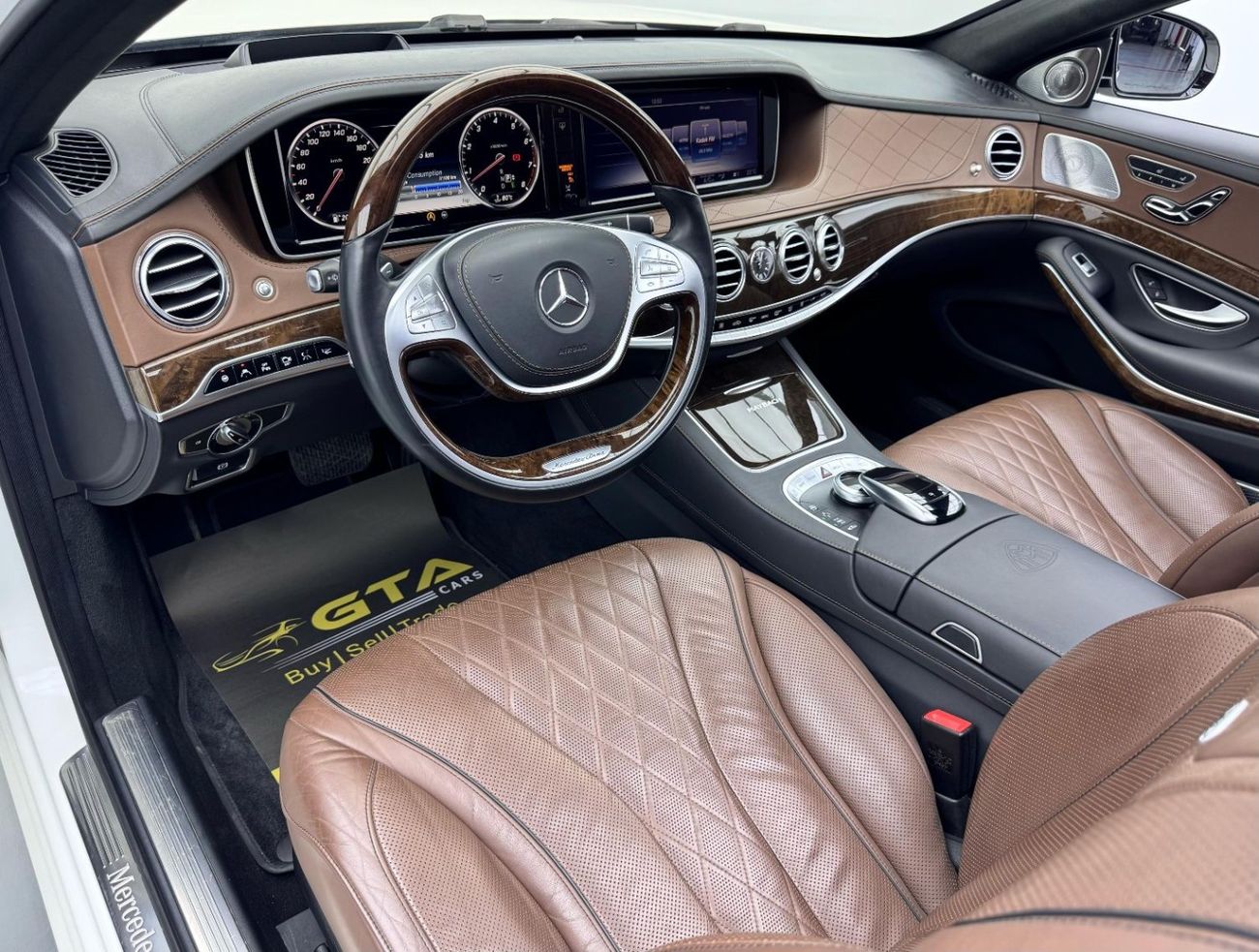 مرسيدس بنز S 600 Maybach 6.0L 2015 Mercedes Maybach S600, Full Mercedes Service History, Fully Loaded, Very Low Kms,