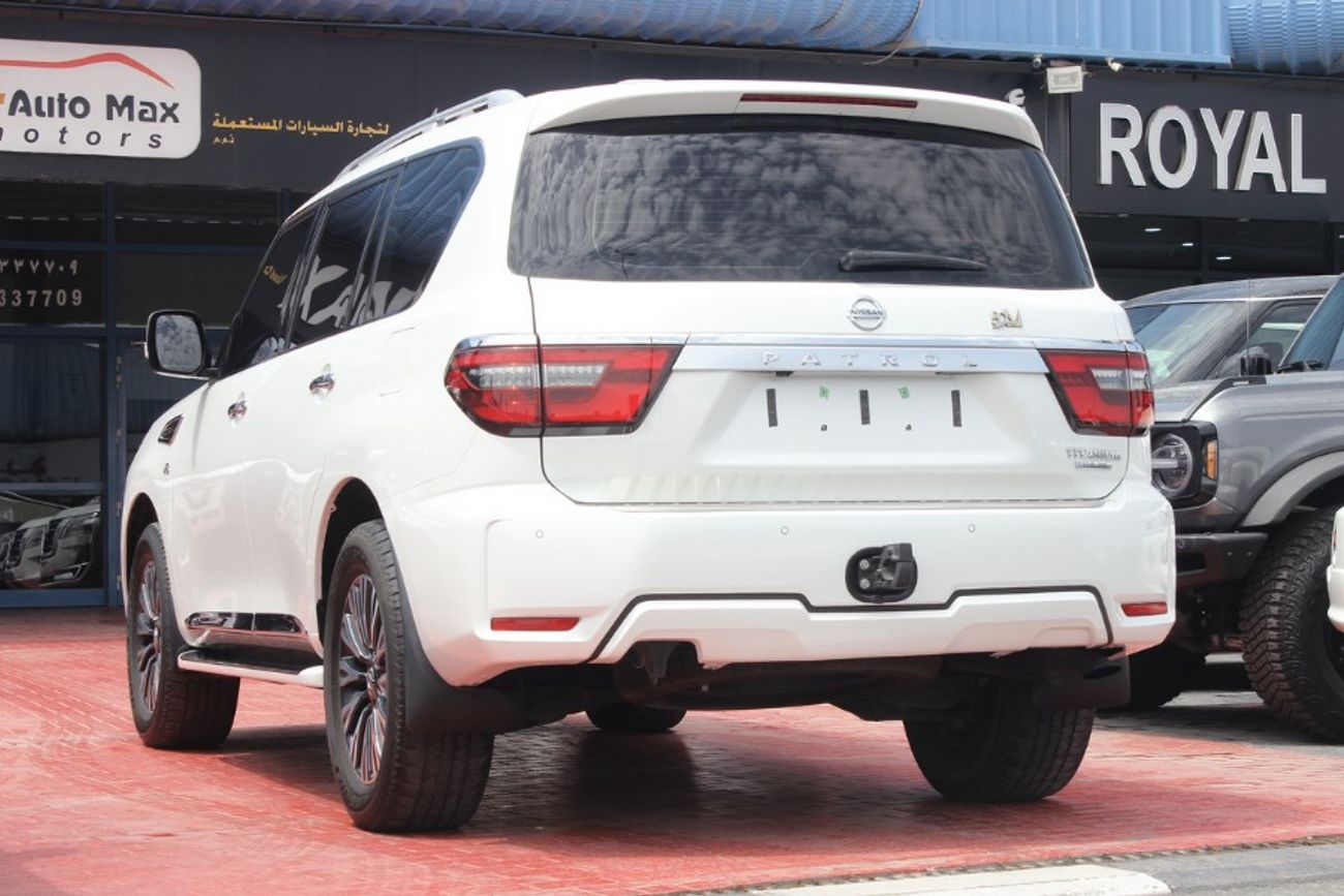 Nissan Patrol (2021) V8 LE TITANIUM, GCC, UNDER WARRANTY FROM LOCAL DEALER (Inclusive VAT)