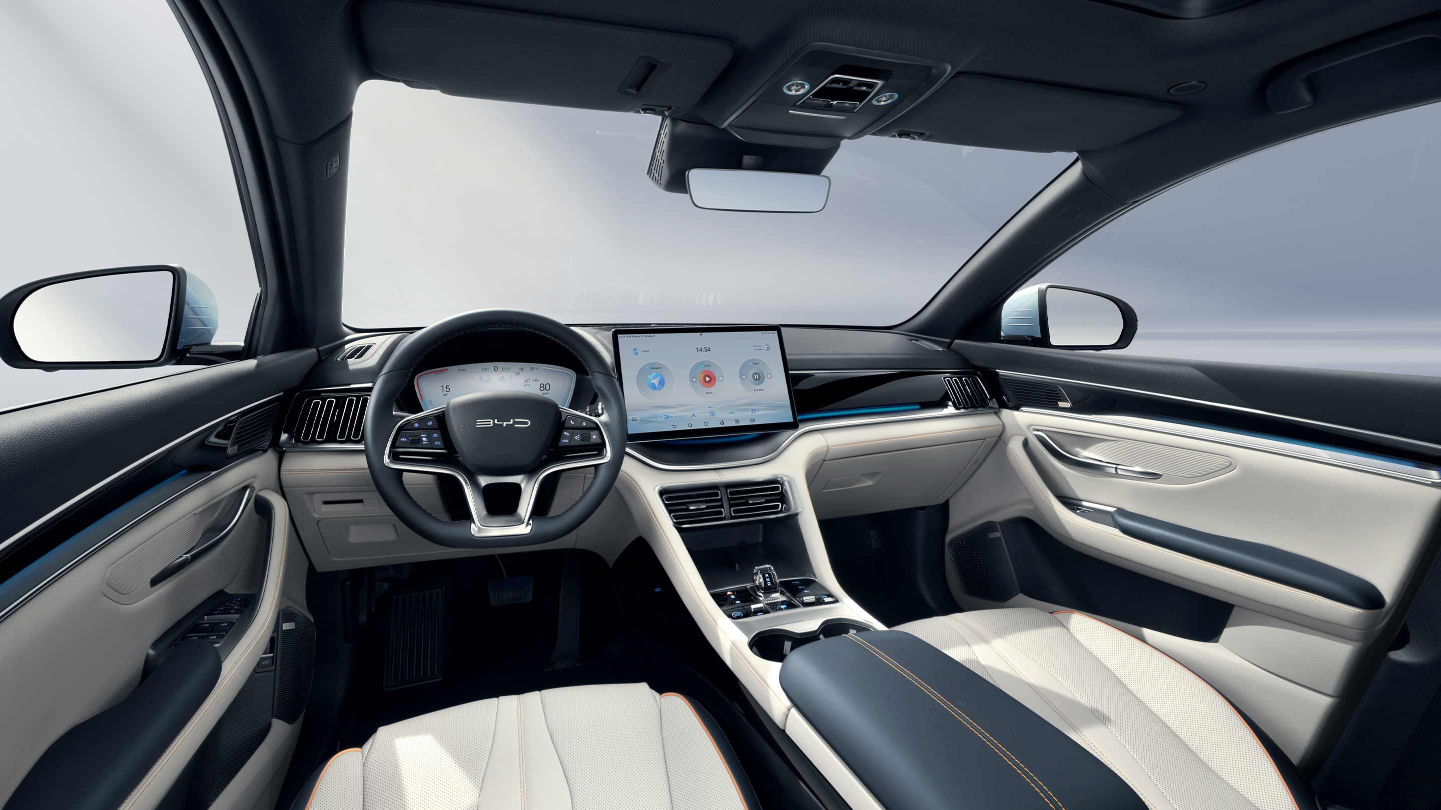 BYD Song Plus interior - Cockpit