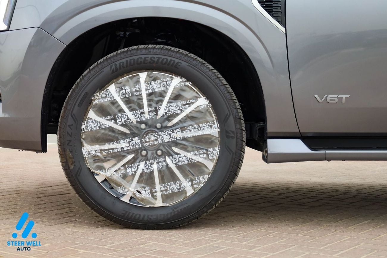 Nissan Patrol 2026 LE Platinum | GCC | 3.5L V6 | AWD | 9AT | Red Interior | Height Control