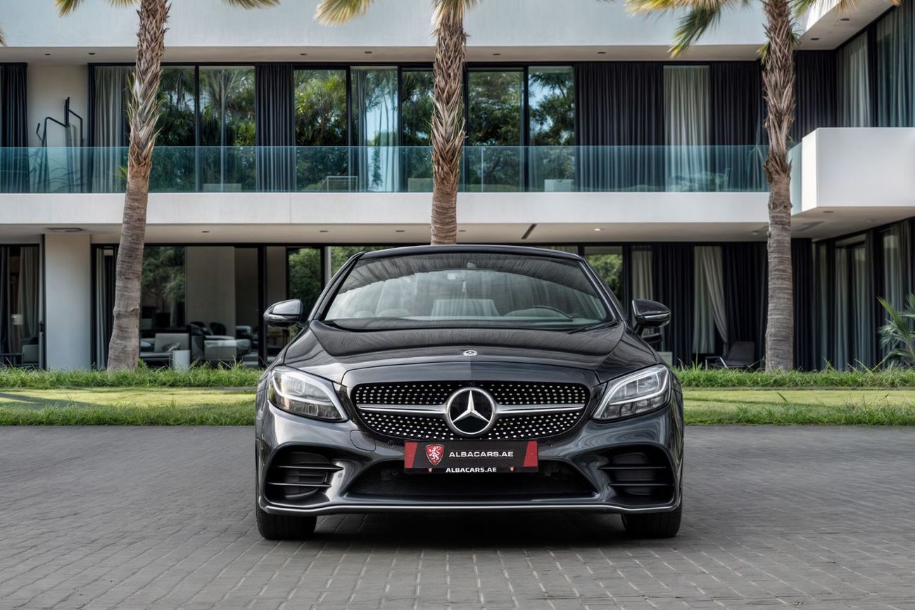 مرسيدس بنز C 200 Coupe | 2,438 P.M | 0% Downpayment | C300 AMG | Heads Up Display!