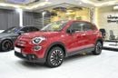 Fiat 500X EXCELLENT DEAL for our Fiat 500x ( 2023 Model ) in Red Color GCC Specs