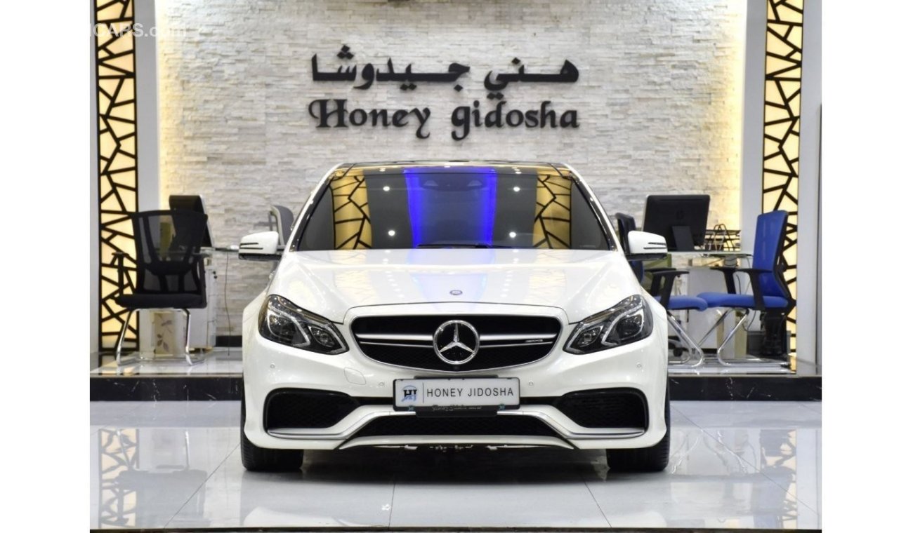 مرسيدس بنز E 63 AMG EXCELLENT DEAL for our Mercedes Benz E63 AMG ( 2014 Model ) in White Color Japanese Specs