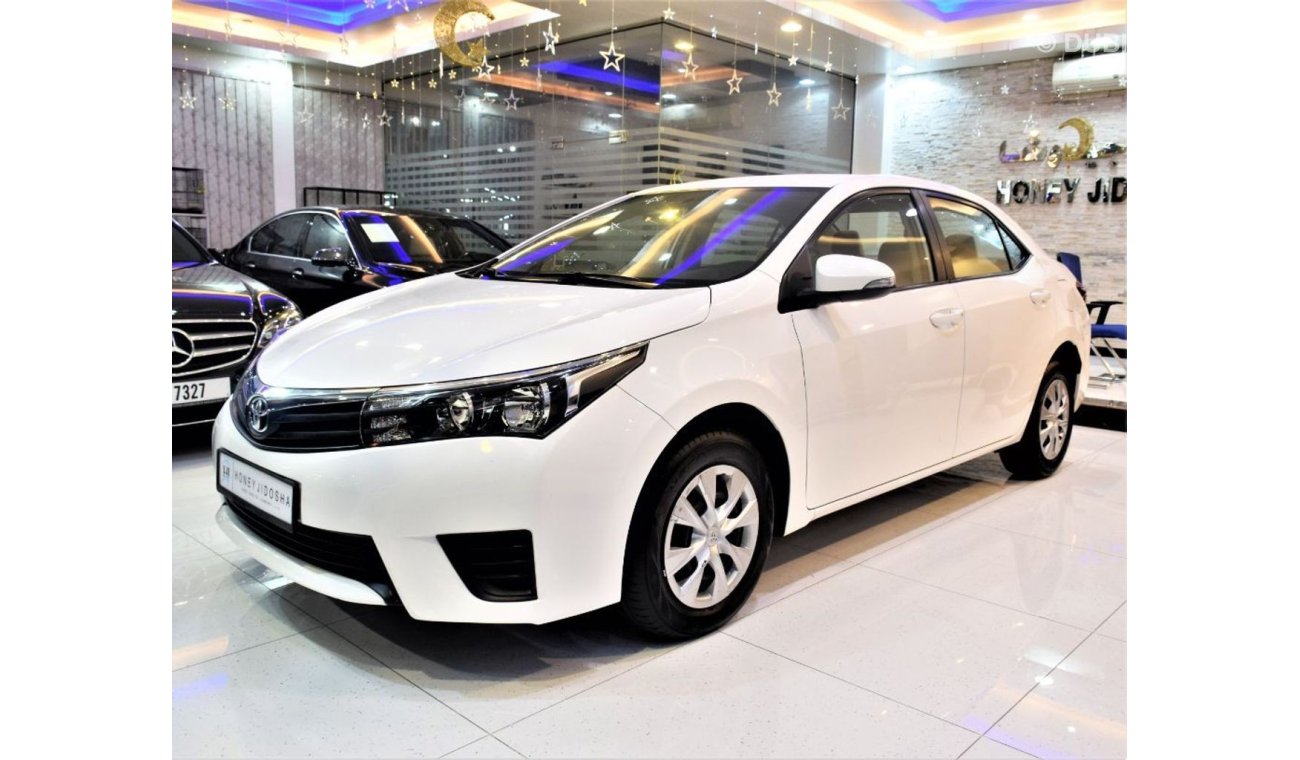 Toyota Corolla AMAZING Toyota Corolla 2016 Model!! in White Color! GCC Specs