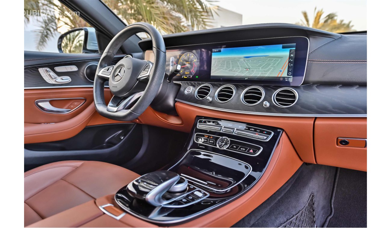 مرسيدس بنز E 300 AMG | 3,603 P.M | 0% Downpayment | Full Option | Agency Warranty and Service Contract