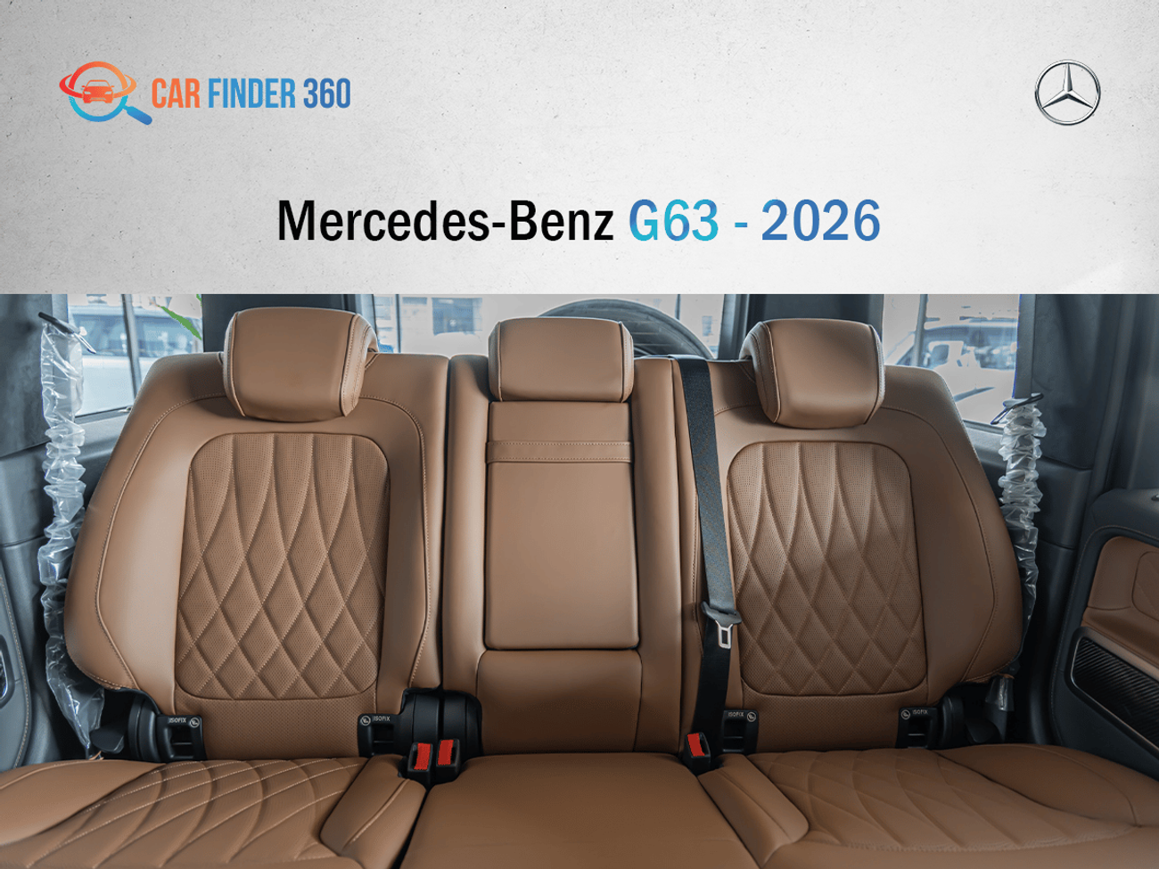 مرسيدس بنز G 63 AMG Mercedes-Benz G63 - 2026 - Green / Brown interior - GCC - Performance Package(Export only)