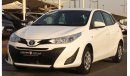 Toyota Yaris SE+ Toyota Yaris 2019 GCC, in excellent condition