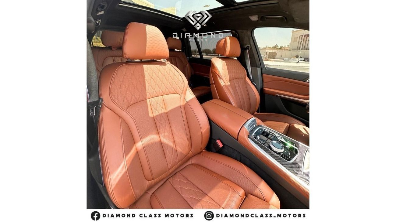 بي أم دبليو X7 بي أم دبليو X7 خليحي M60I  تحت الضمان وعقد صيانه ،كامل المواصفات