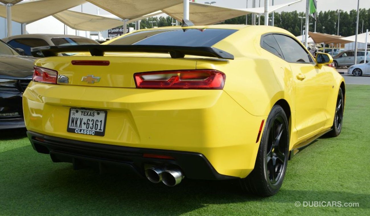 شيفروليه كامارو Camaro LT1 TURBO Full kit ZL1/Leather seats/CUSTOMIZED INTERIOR