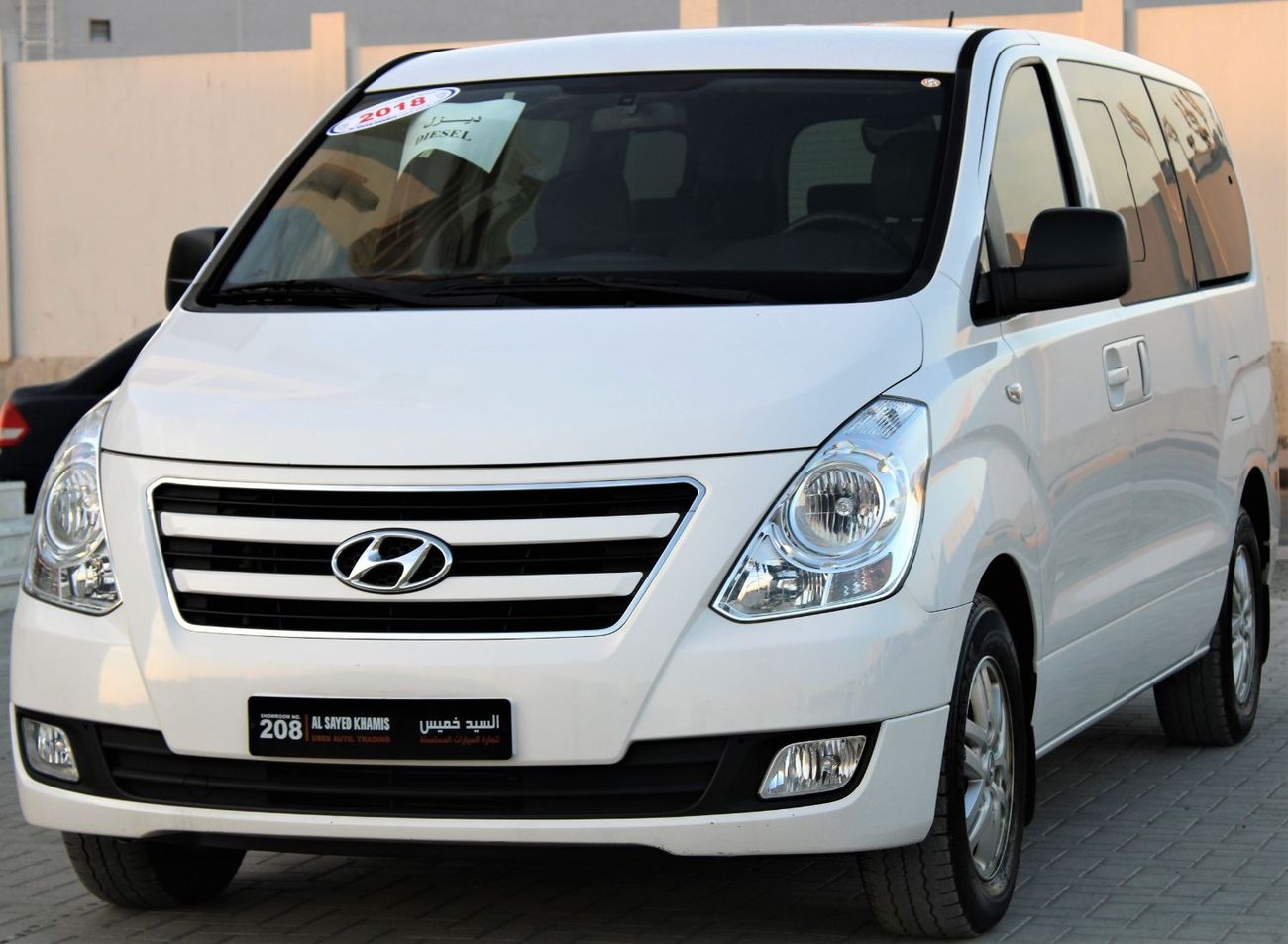 Hyundai Grand Starex Hyundai Grand Starex 2018 imported from Korea Diesel customs papers in excellent condition without a