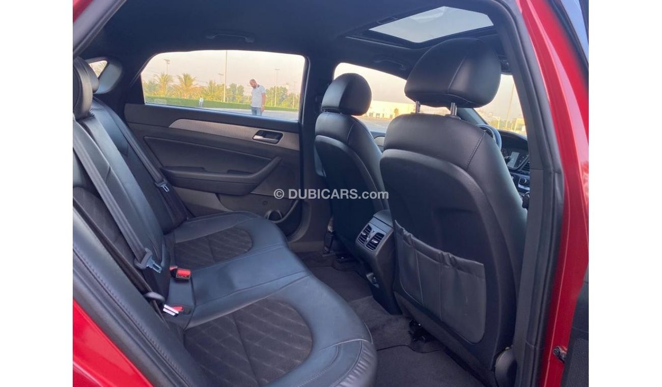 هيونداي سوناتا Hyundai Sonata Sport 2018 2.4L V4 US Full Options - Perfect Condition