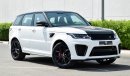 Land Rover Range Rover Sport SVR with Original Carbon Fiber