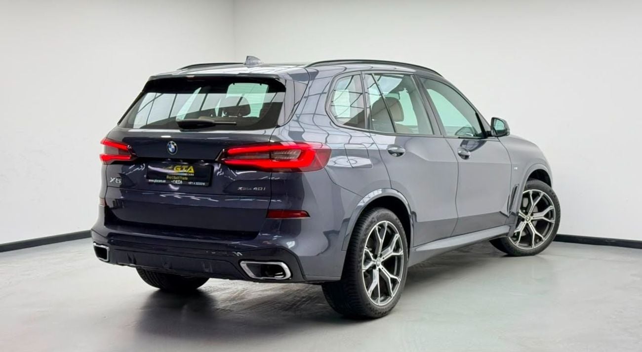 BMW X5 XDRIVE40i EXCLUSIVE M SPORT PACKAGE 2022 BMW X5 xDrive40i M-Sport, Warranty, Full BMW Service History, Very Low Km, GCC
