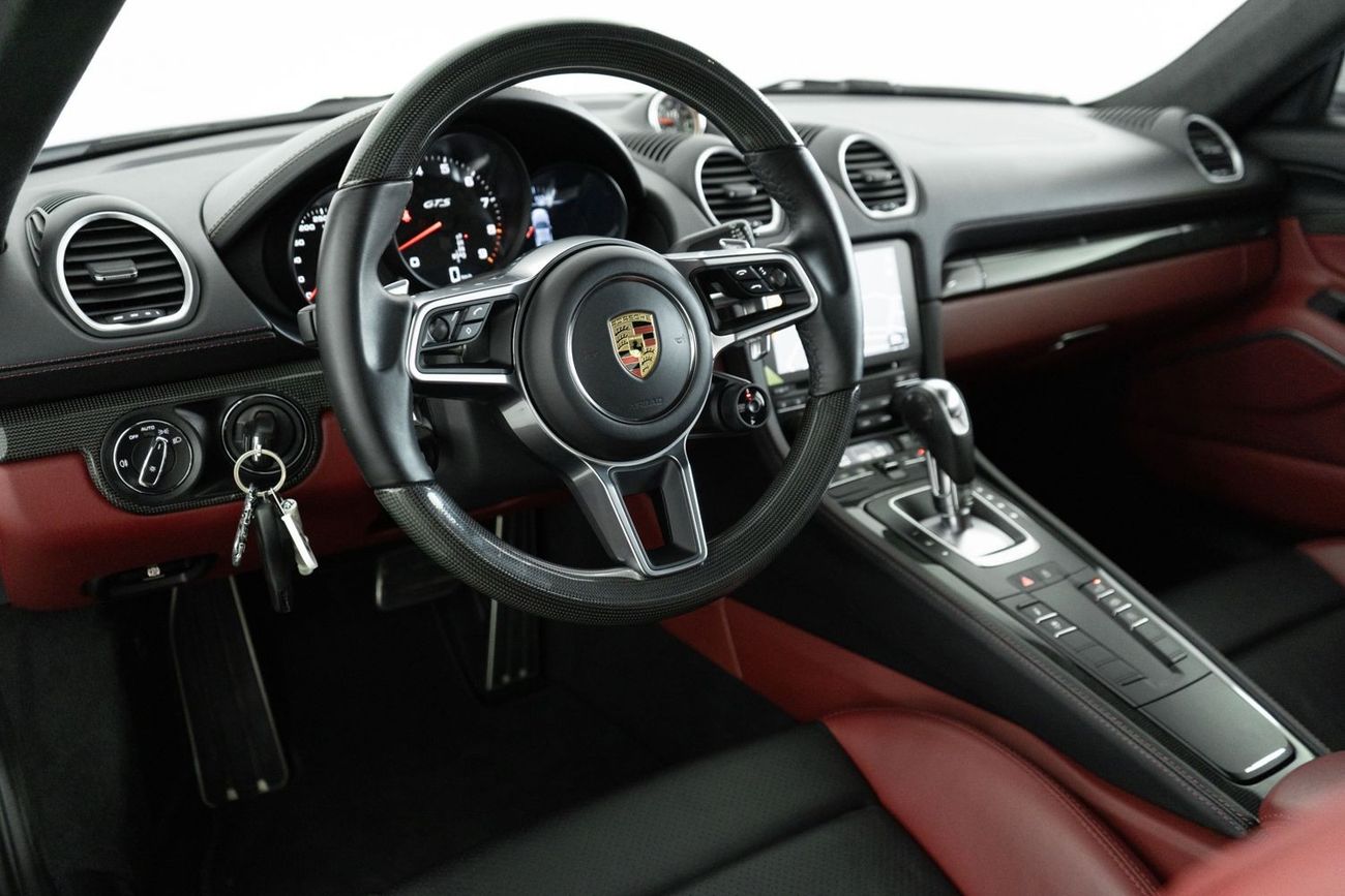 بورش كايمان 718 2021 Porsche Cayman 718 GTS / Full Porsche History / Porsche Warranty