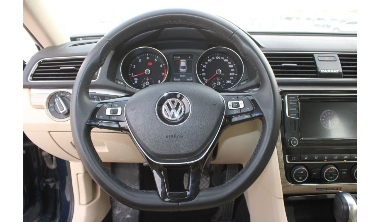 Volkswagen Passat SE SE Volkswagen Passat 2018, GCC  in excellent condition, full option, without accidents