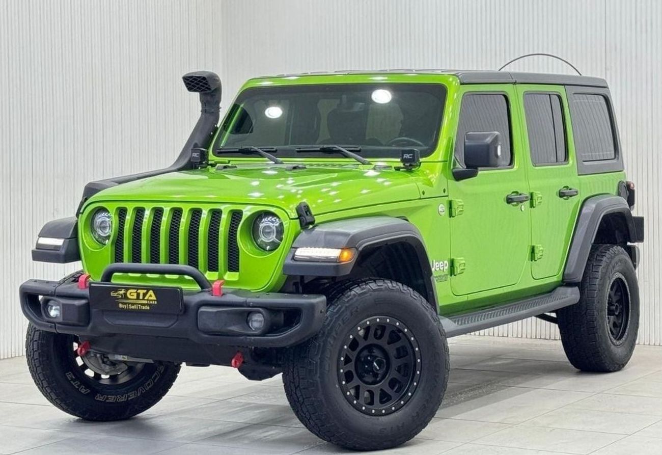 جيب واجونير 2019 Jeep Wrangler Sport, 1 Year Warranty +SP, Full Agency Service History, GCC