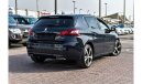 Peugeot 308 833 PER MONTH | PEUGEOT 308 GT LINE | 0% DOWNPAYMENT | IMMACULATE CONDITION