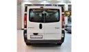 Renault Trafic EXCELLENT DEAL for our Renault Trafic 2015 Model!! in White Color! GCC Specs