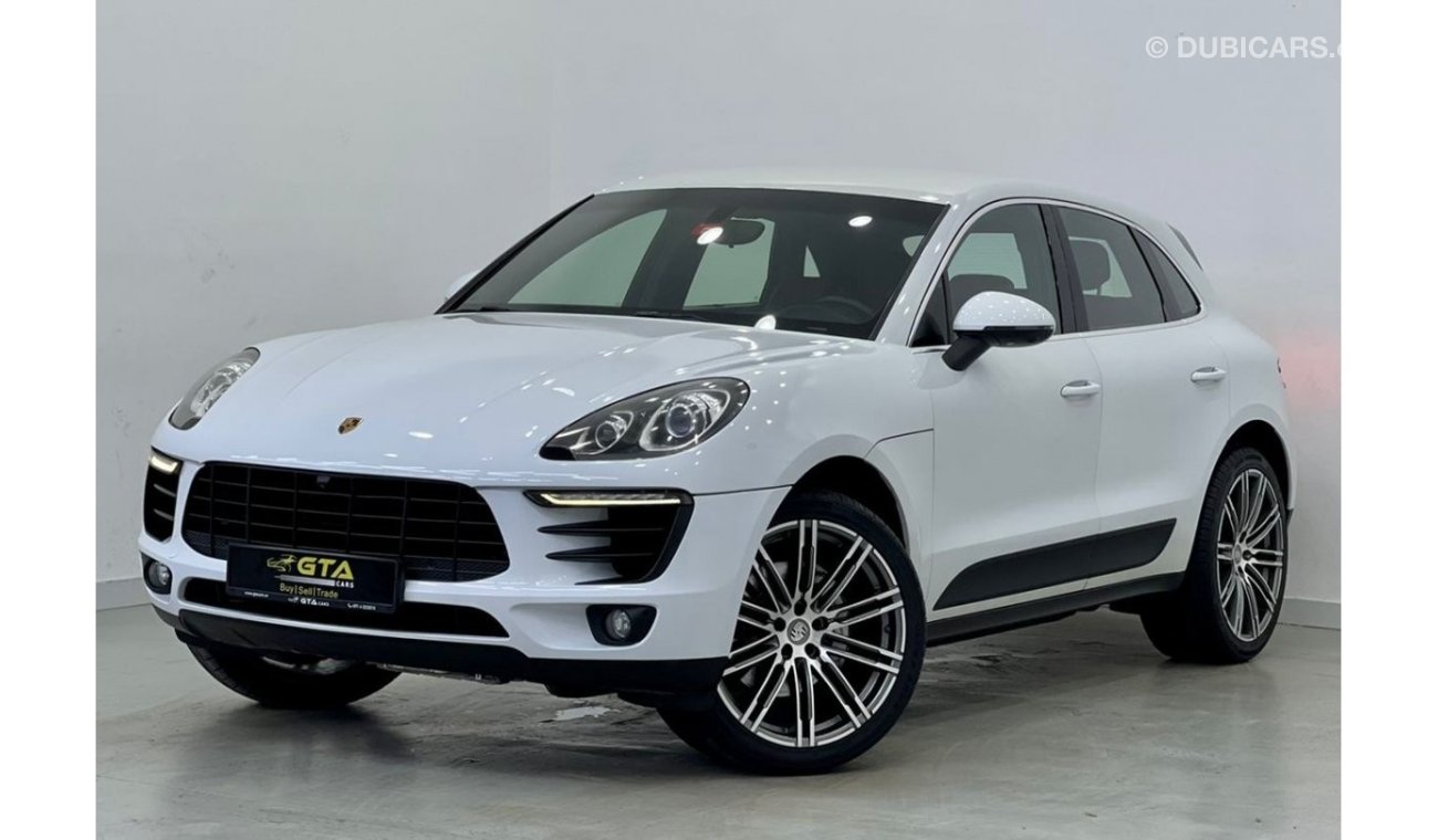 Porsche Macan S 2016 Porsche Macan S, Full Service History, Warranty, GCC