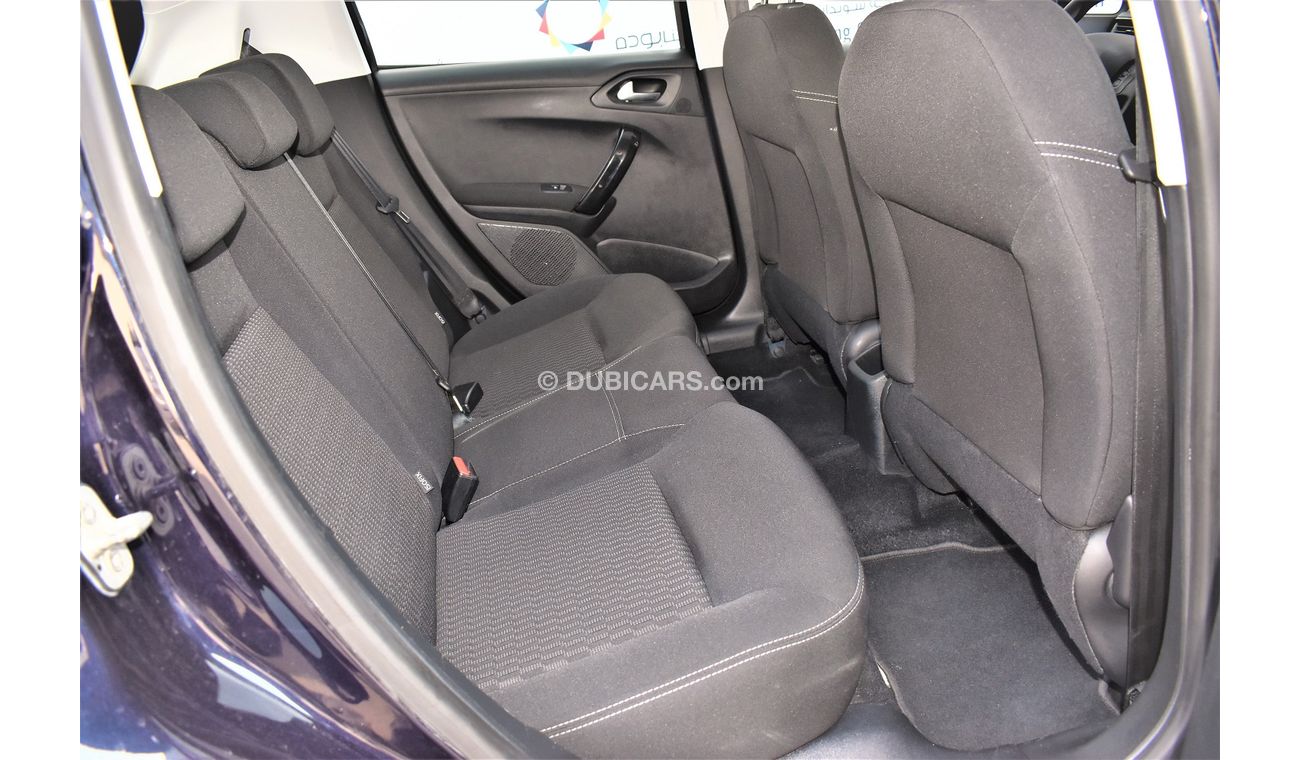 Peugeot 208 AED 519 PM | 1.6L ACTIVE GCC AGENCY WARRANTY UP TO 2024 OR 100K KM