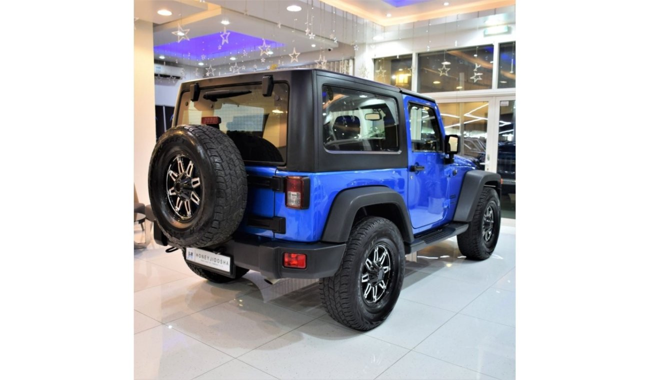 Jeep Wrangler EXCELLENT DEAL for our Jeep Wrangler Sport 2015 Model!! in Blue Color! GCC Specs