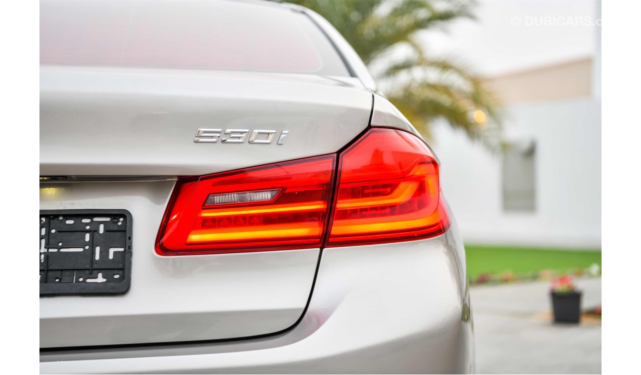 BMW 530i Luxury Line - Warranty and Service Contract - AED 3,505 Per Month! - 0% DP